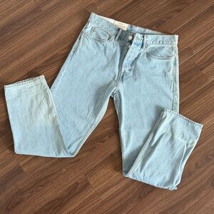 H&M Men's Light Blue Straight Jeans